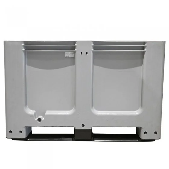 Boxpalet Plastic Cu Pereti Plini, 1200 x 1000 x 760 mm