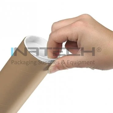 Capace Tub Carton Diametru 85 mm, Material Plastic, Culoare Alb, Buc / Pachet 750