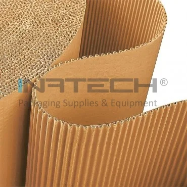Rola Carton Ondulat Tip II (CO2) Lungime 23.8 m, Latime 1050 mm, Culoare Natur, Tip Carton CO2, Metri Patrati / Rola 25