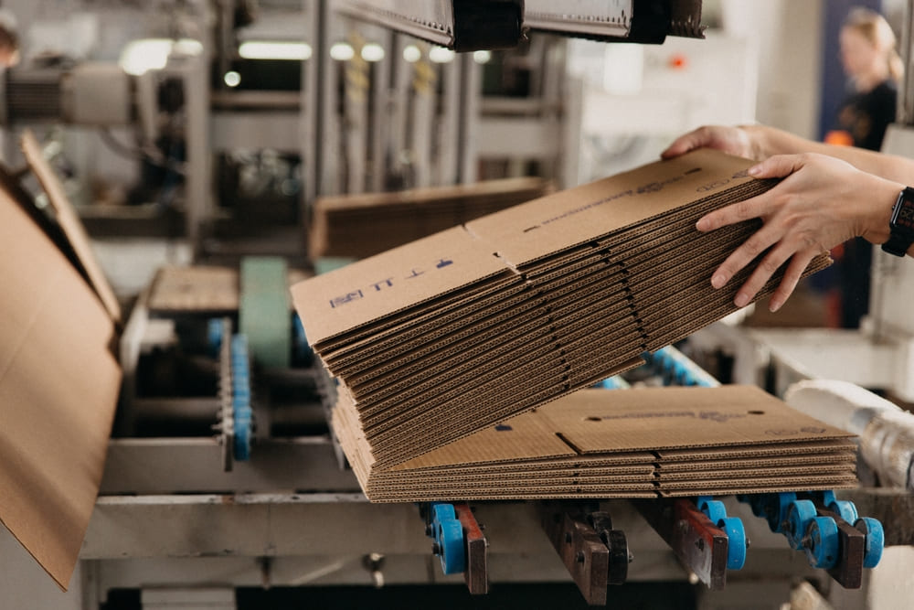 producere carton reciclat