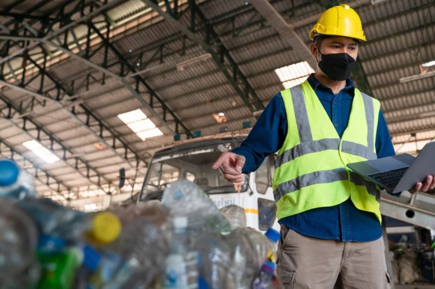 reciclat sticle de plastic