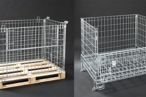 boxpalet cu fixare pe europalet si boxpalet cu picioare metalice