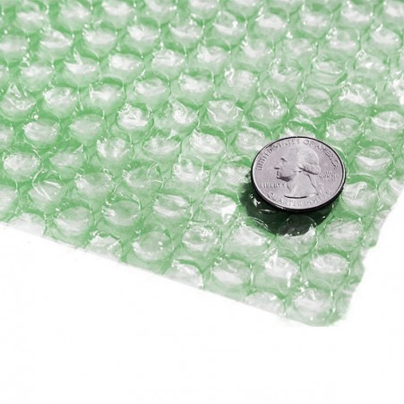 moneda pe folie cu bule